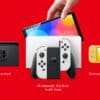 Nintendo Switch (OLED Model) Neon Red/Neon Blue - Image 2